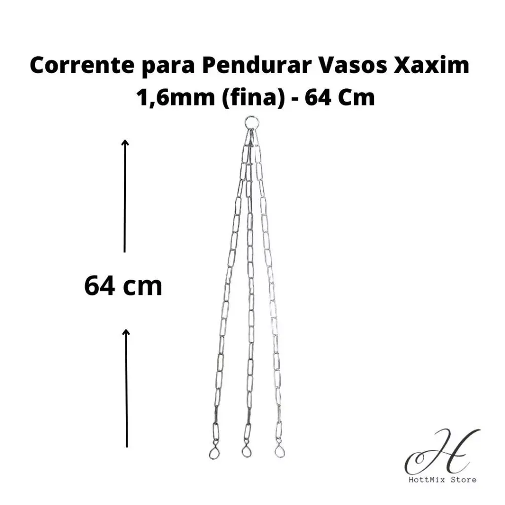 Vaso Xaxim Ecológico Fibra De Coco, N2 (18x10cm) C/ Corrente E Prato - Agrofor — miniatura 2